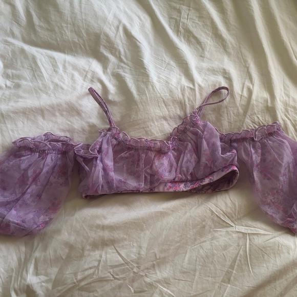 Purple Two Piece Swim Bikini 👙 sugar thrillz - Picture 3 of 8